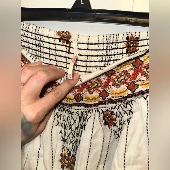 NWOT Free People Embroidered Haram Pants $228 MSRP - Picture 5 of 8